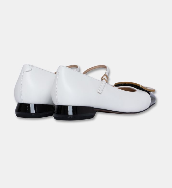 Kanna Shoes Flat, White, Eu-41, Packshot View