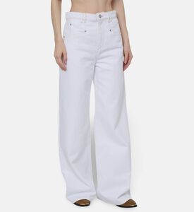 Isabel Marant High-rise Wide-leg Jeans, Model View