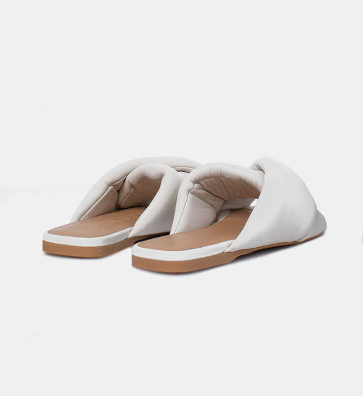 Crossover Strap Flat Sandals