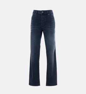 بنطال جينز بساق مستقيمة