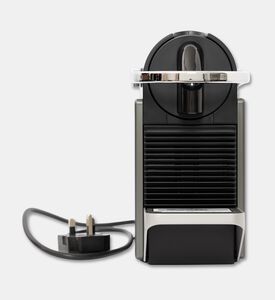 Nespresso Pixie Electric Titan Coffee Machine, Grey, Packshot View
