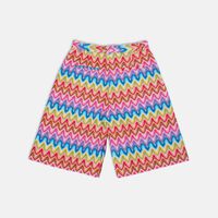 All-over Zigzag-print Shorts