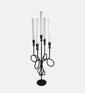 Iron Taper Candle Holder 5-stick Iron Taper Candle Holder 5-stick
