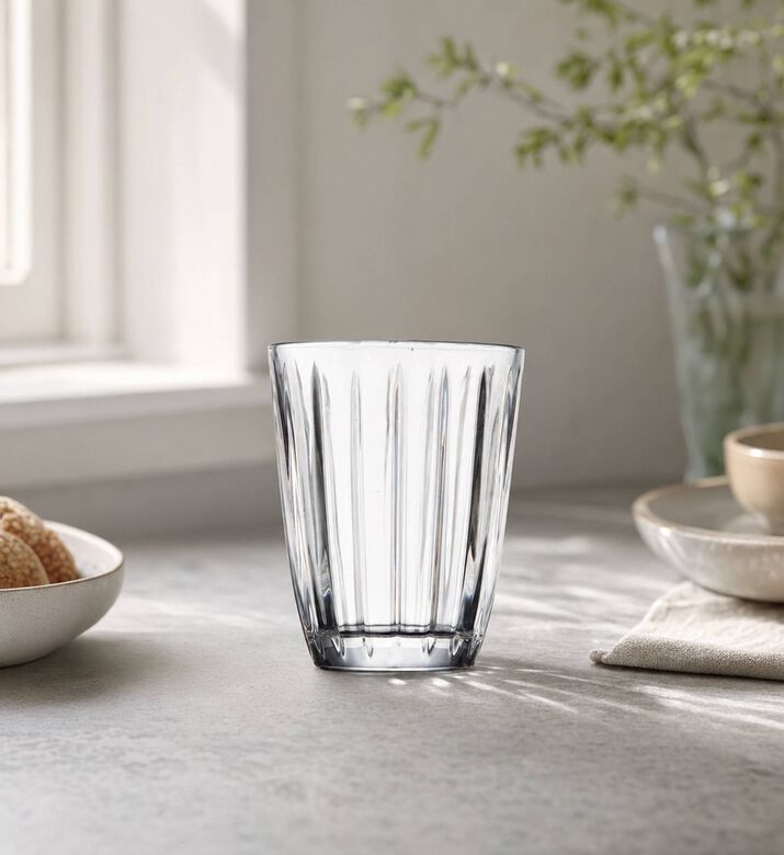Salt and Pepper Glass Set Of 4 Pieces Celine, Model View