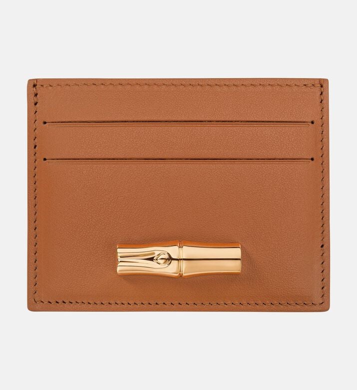 Longchamp Cardholder Roseau, Brown, Packshot View