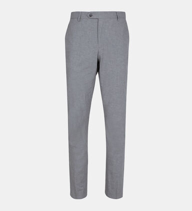 Hounds Tooth Cotton Trousers