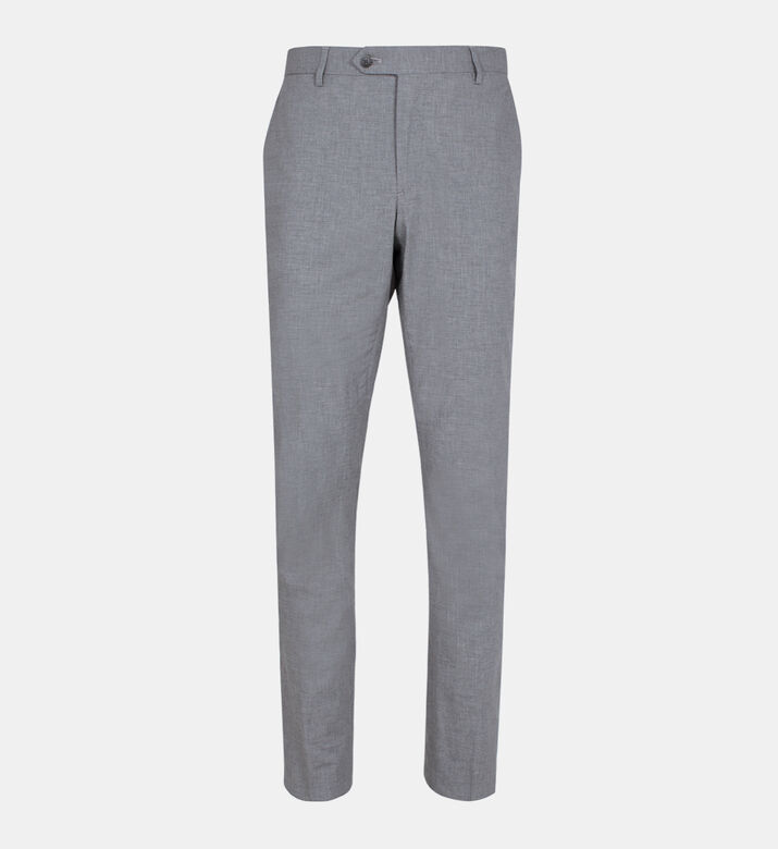 Hounds Tooth Cotton Trousers