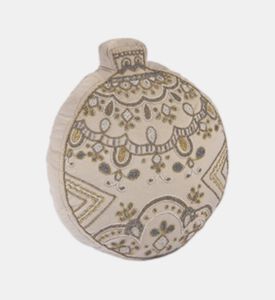 وسادة كريسماس مزينة بخرز