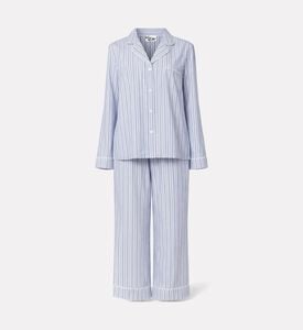 Galeries Lafayette Striped Shirt Straight-leg Pants Set, Packshot View
