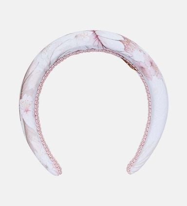 Chiffon Floral-print Hairband