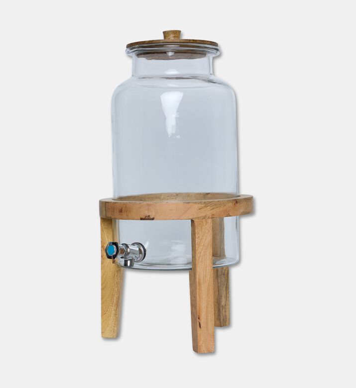 Home Deco and More Wood Base Water Dispenser, Packshot View