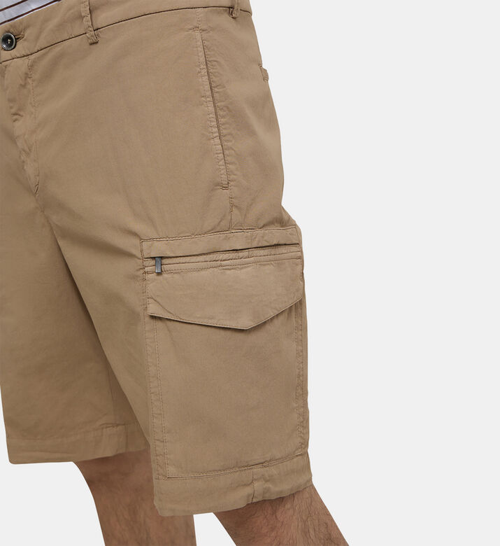 شورت كارجو قطن بقصة مستقيمة