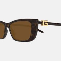 Tortoiseshell Cat-eye Sunglasses 53