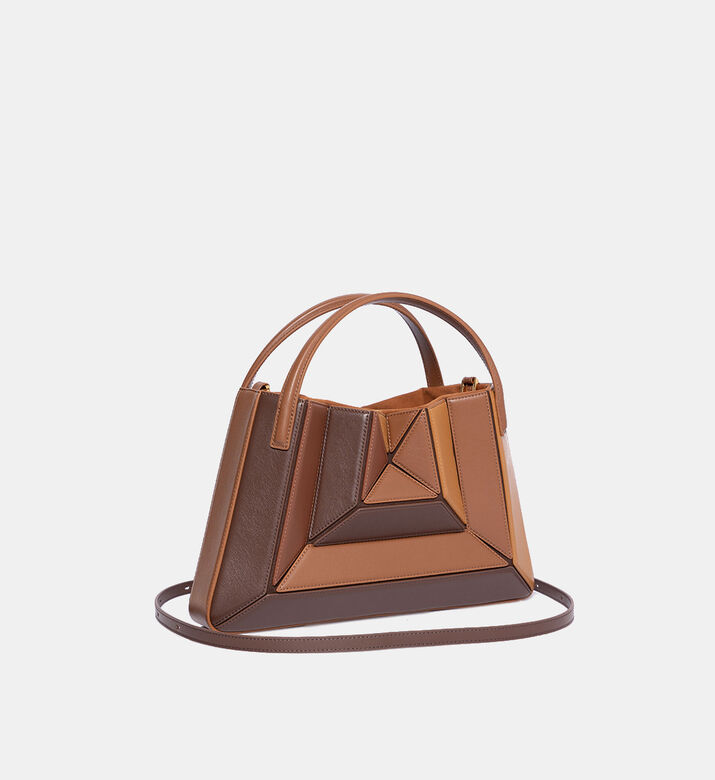 Sera Cow Leather Top-handle Bag