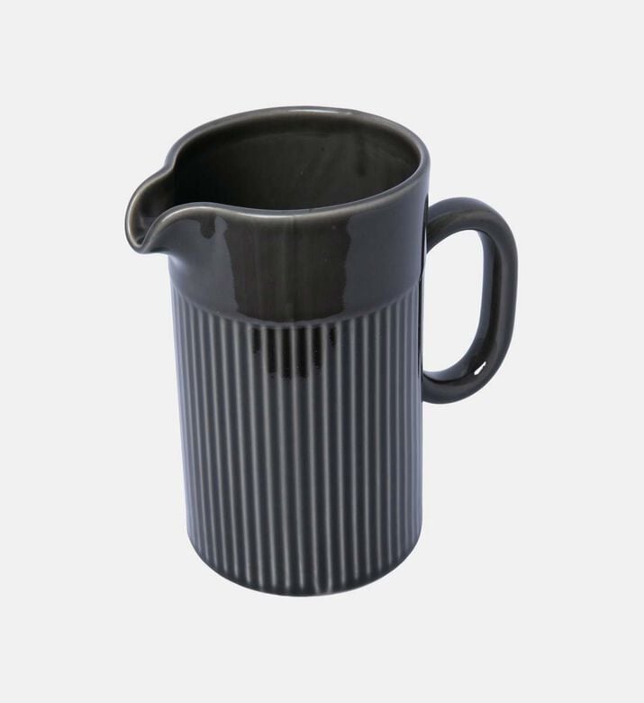 Porcelain Stripped Pitcher Porcelain Stripped Pitcher
