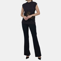 Flared Slim-fit Pants