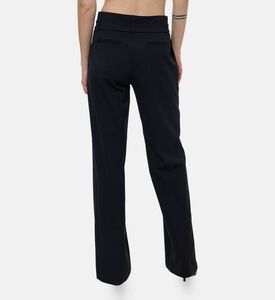 Federica Tosi Slip Pockets Regular-fit Pants, Black, 46, Model View