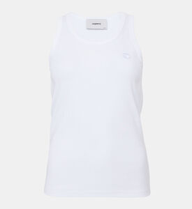 Cotton Logo Basic Tank Top