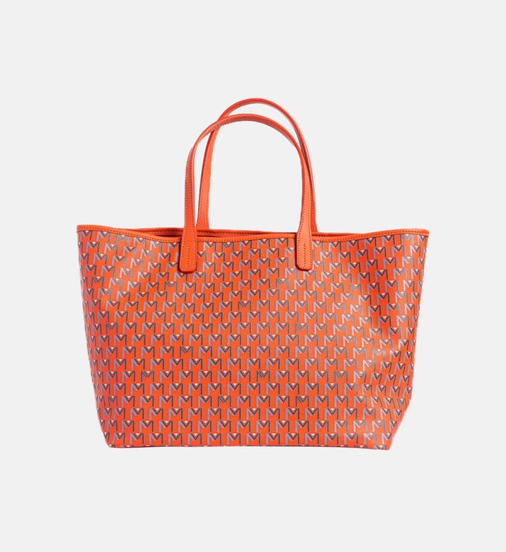 حقيبة حمل متوسطة الحجم من الجلد النباتي