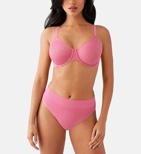 Rose-jacquard Full Coverage Underwire Bra