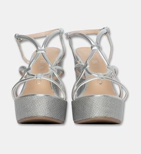 Albano Shoes Wedge Soft, Silver, Eu-41, Packshot View