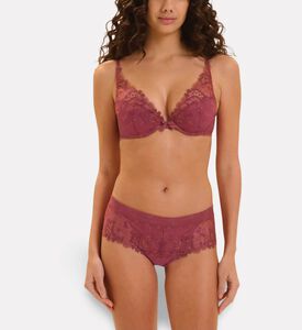 Simone Perele Sheer Embroidered Mesh Shorty Briefs, Model View