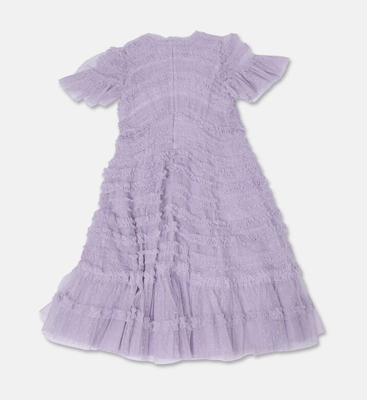 Needle And Thread Anais Sheer Embroidered Mini Dress, Packshot View