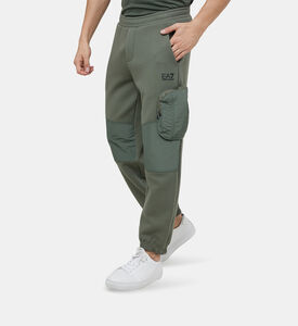 بنطال كارجو قطني رياضي بمزيج من القطن الرياضي