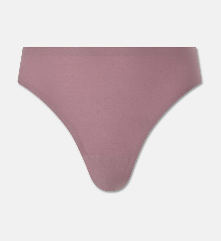 Chantelle Classic Mid-waisted Thong, Purple, Packshot View