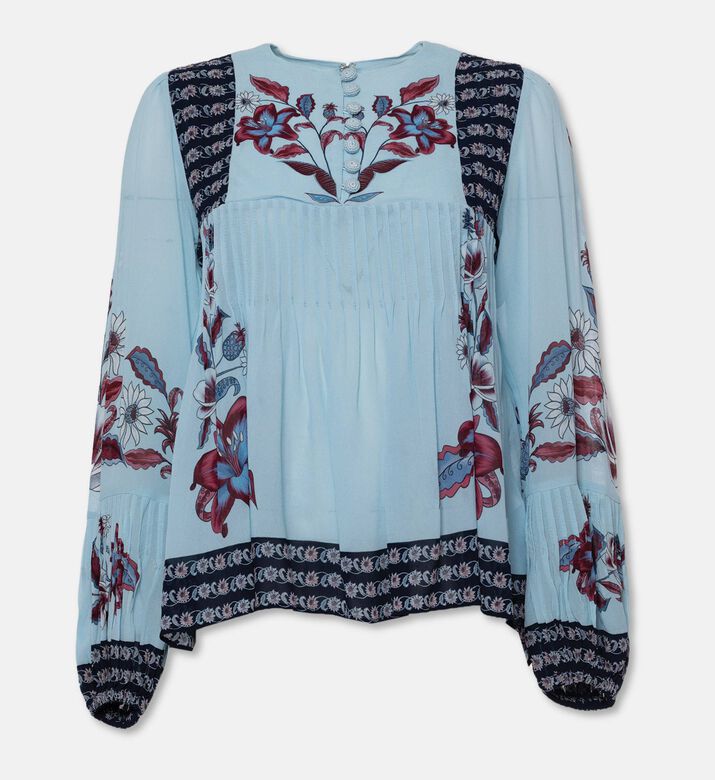 Farm Rio Marcelle Printed Blouse, Packshot View