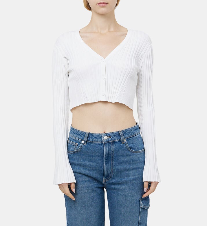 Pusha V-neck Knitted Cardigan Pusha V-neck Knitted Cardigan