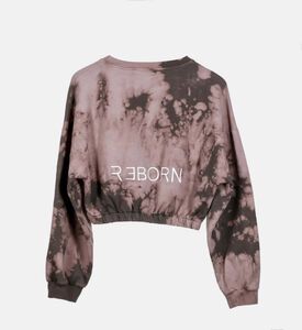 Apocalypse Cotton Cropped Sweatshirt