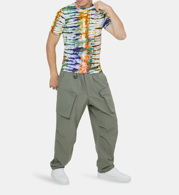 Regular Fit T-shirt In Yarn-dyed Organic Cotton