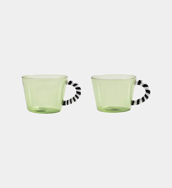 Side Handle Glass Set-2