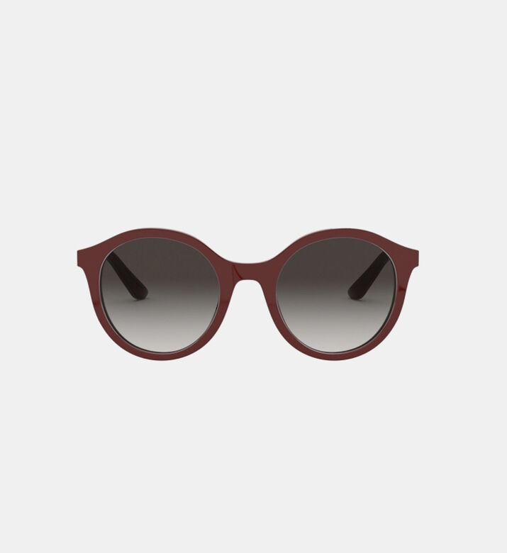 Acetate Round Frame Sunglasses 50