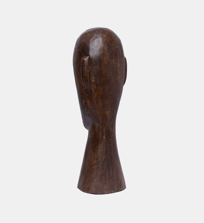 زخرفة خشب الرأس 12x11x38 سم