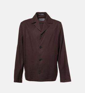 قميص فضفاض بأكمام طويلة وصف أزرار