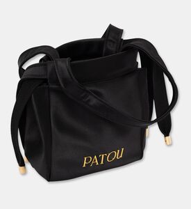 Patou Satin Drawstring Evening Pouch, Packshot View