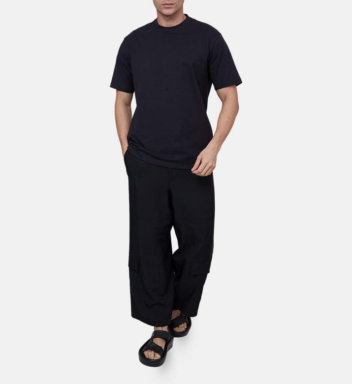 Cotton Chest Logo Short-sleeve T-shirt