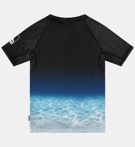 Neptune Faded Shark Crewneck T-shirt
