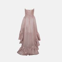 Alexandre Vauthier Studded Jersey Drape Style Maxi Dress S Preowned