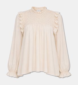 Forte-Forte Moroccan-inspired Satin Top, Packshot View