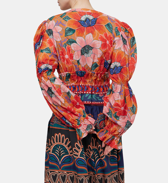 Marias Floral Long Sleeve Blouse Marias Floral Long Sleeve Blouse