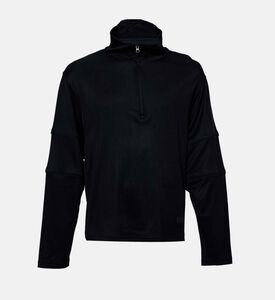 بلوزة طويلة الأكمام بنصف سحاب