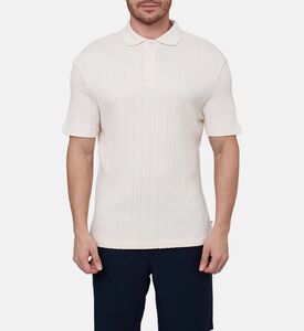 قميص بولو قصير الأكمام قطن عضوي