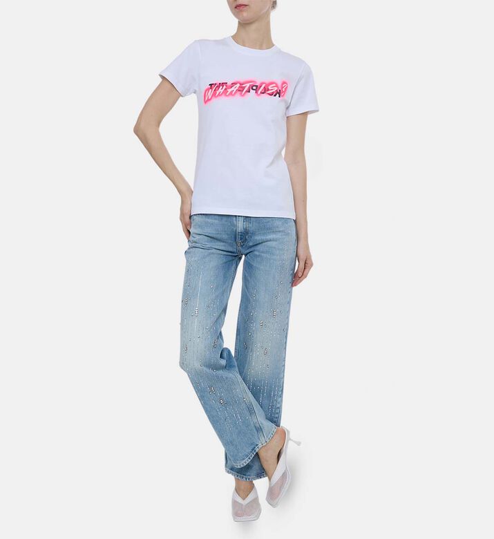 Fluo What Is Cotton T-shirt