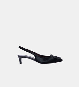 Roberto Festa Kitten Heel Slingbacks, Packshot View