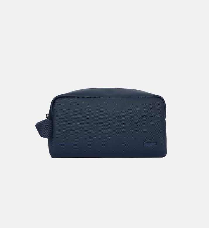 Logo-patch Zippered Toiletry Bag