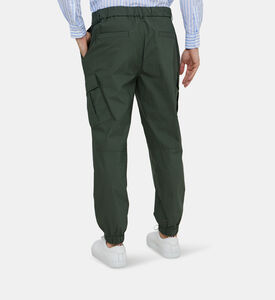 بنطال كارجو بخلفية مطاطية