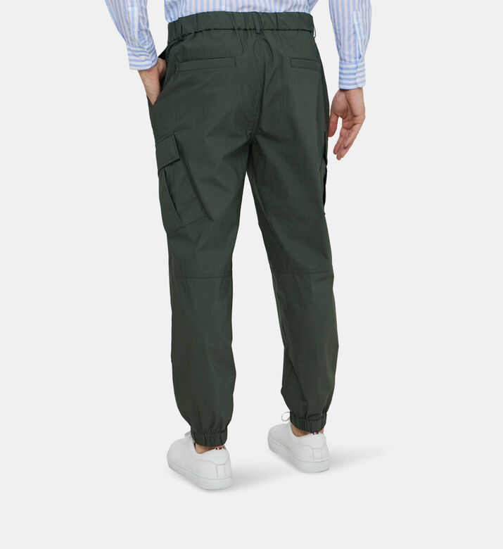 بنطال كارجو بخلفية مطاطية